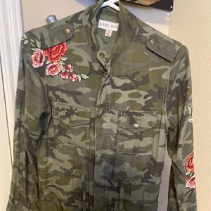 Camo and Rose Jacket